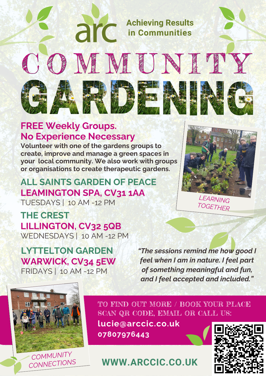 ARC Community Gardening 2025 (1) – Red Card Gambling Consultancy